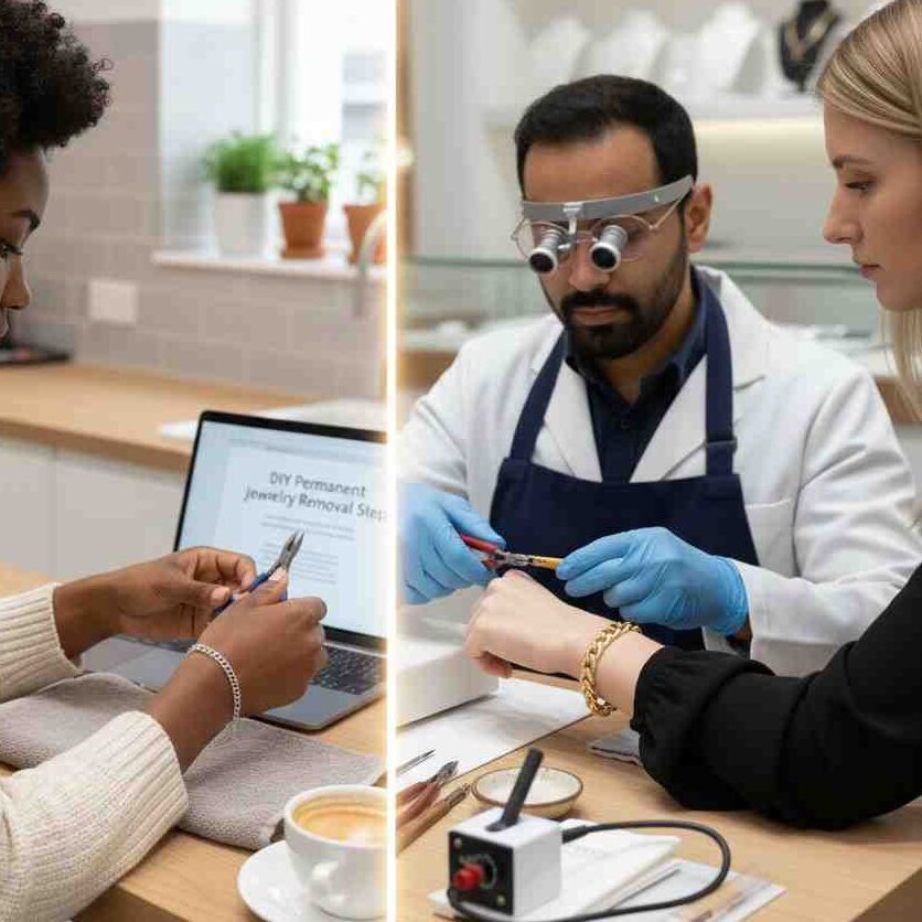 How to Take Off Permanent Jewelry