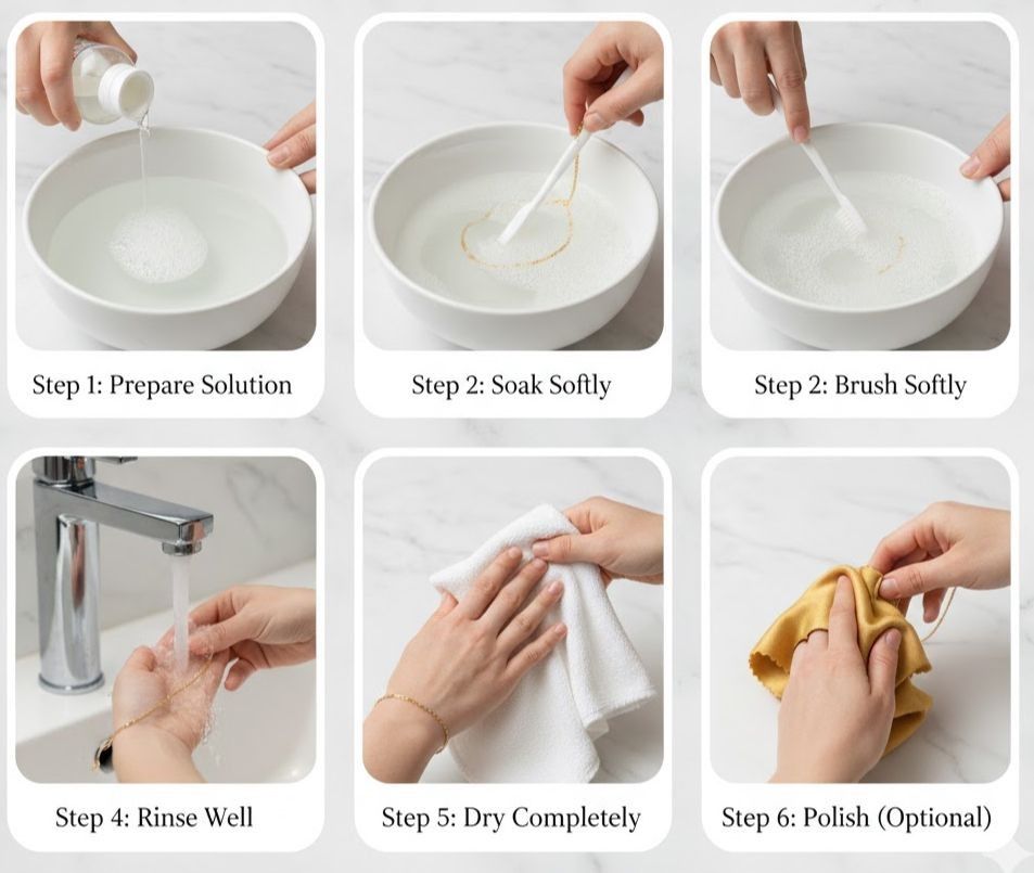 How to Clean Permanent Jewelry