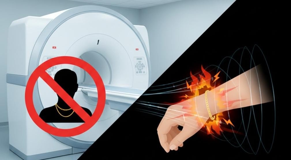 Can you wear permanent jewelry in an MRI?