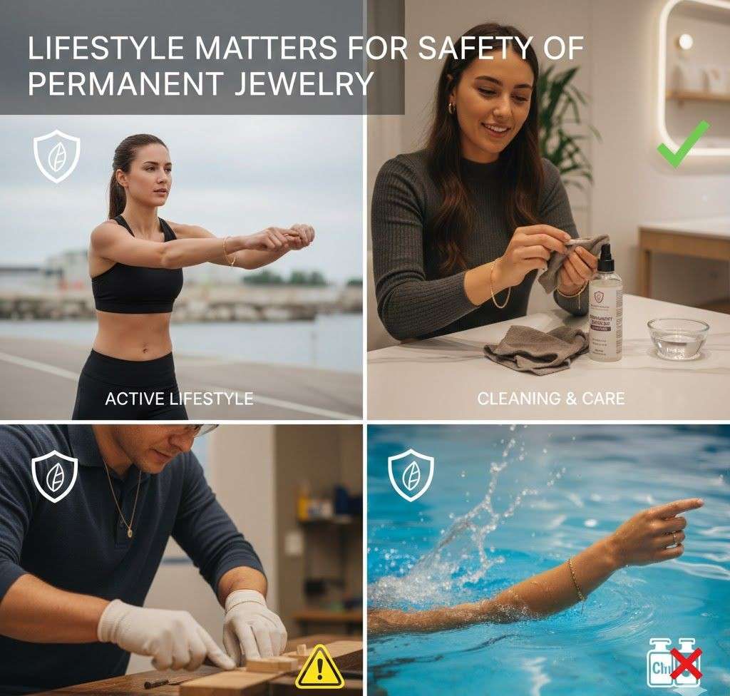 Is permanent jewelry safe